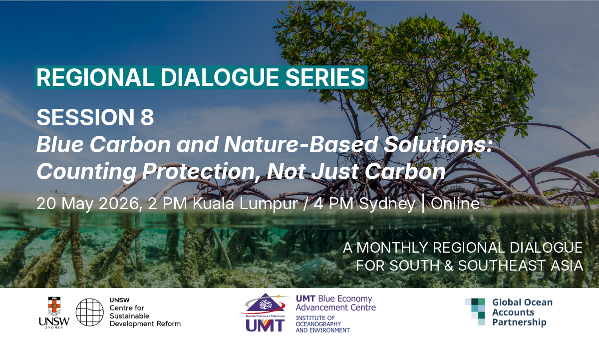 Regional Dialogue 08. Blue Carbon and Nature-Based Solutions: Counting Protection, Not Just Carbon
