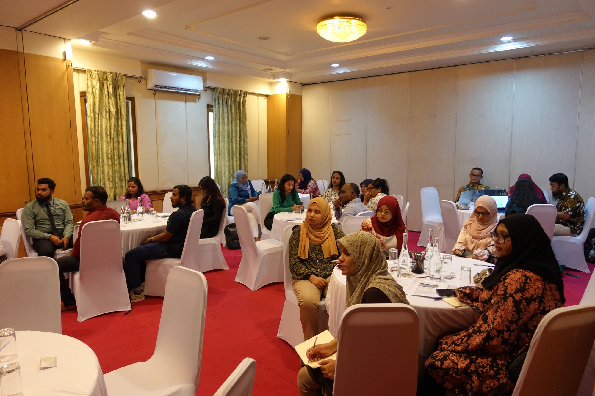 Meetings and workshops with Maldives National University, Rekam Nusatara Foundation and UNSW.