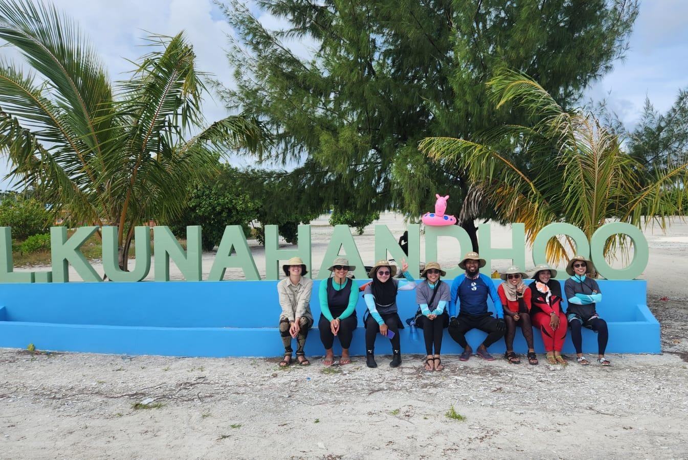 Field visits to Laamu Atoll, March and August, 2023.